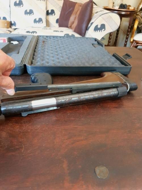Stunning Vintage 3 Piece Air Rifle in Case + Extras