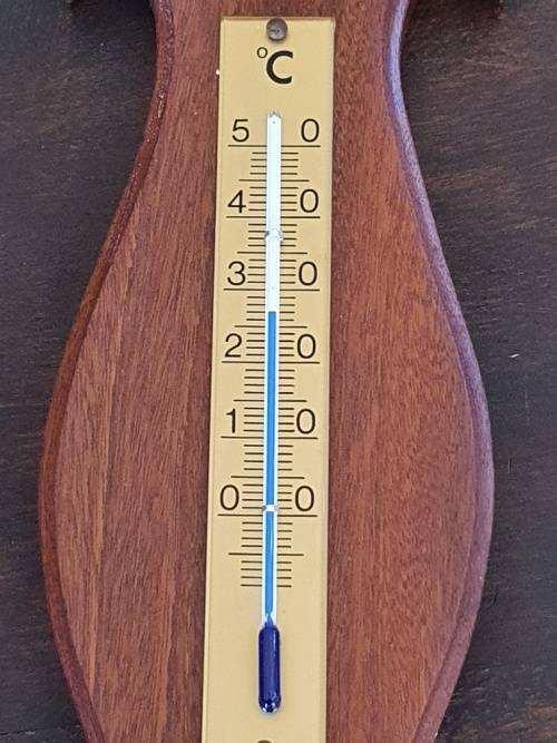 FREE SHIPPING!!!  Beautiful Mahagony Wood Barostar Hygrometer, Thermomoter and Barometer.