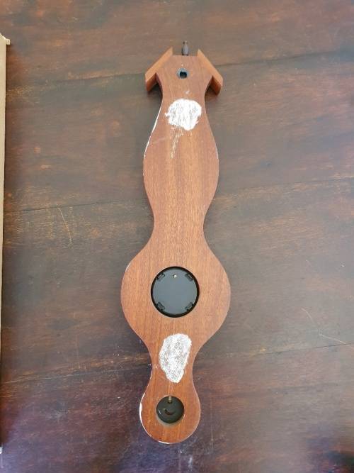 FREE SHIPPING!!!  Beautiful Mahagony Wood Barostar Hygrometer, Thermomoter and Barometer.