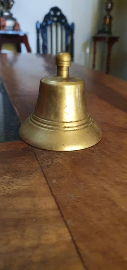 Vintage Nautical Brass Ship Bell