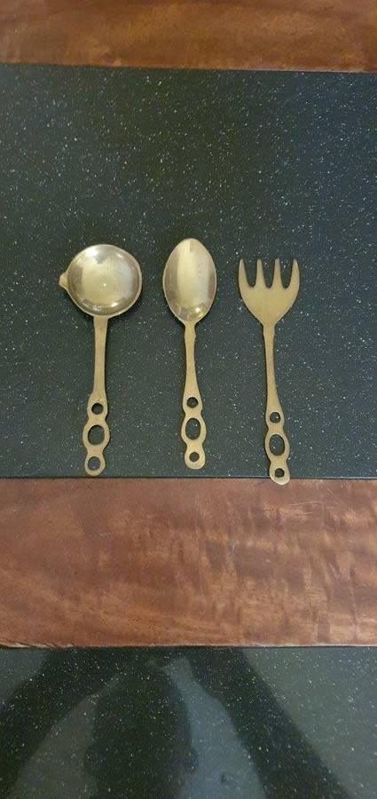Vintage Brass Ornaments.