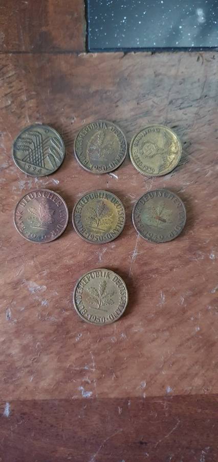 Collection of Vintage German Coins