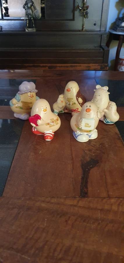Vintage 1980`s Human Beans Collection.