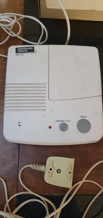 Pacific Microcassette Telphone Answering Machine