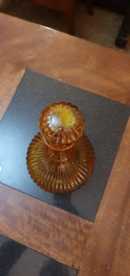 Stunning Amber Bottle