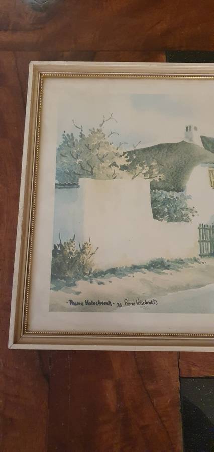 Limited Edition Print By Pierre Volschenk No 107/850 1976