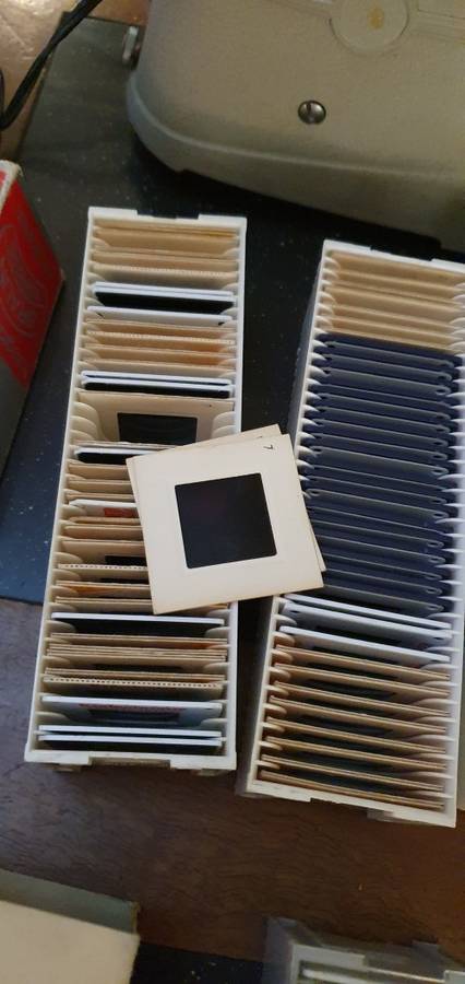 Vintage Slide Projector plus Slides