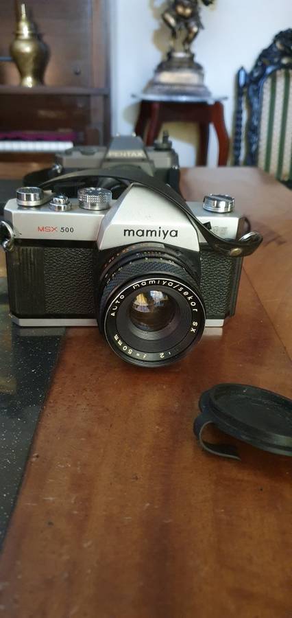 Mamiya MSX500 Camera, Pentax P30 Camera plus Canon Lenses