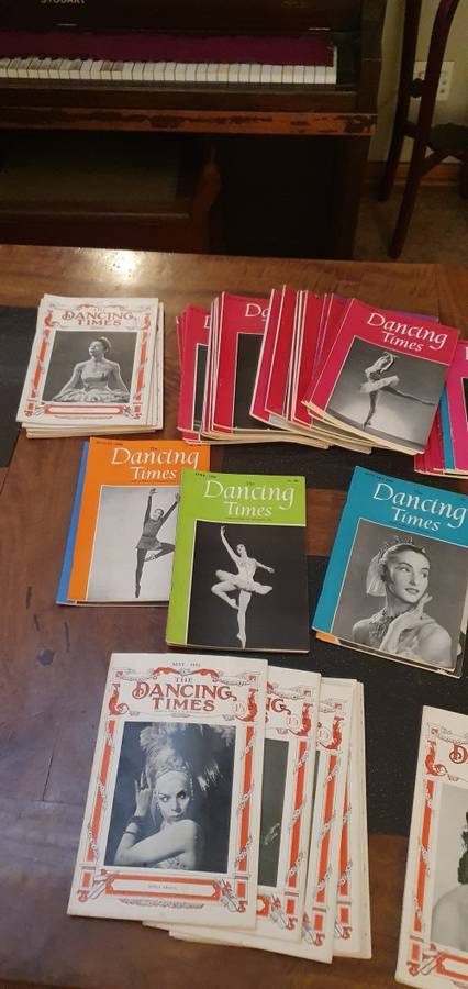 Vintage Dancing Time Magazines