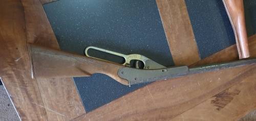 Vintage Daisey Gun Plus Leather Holster