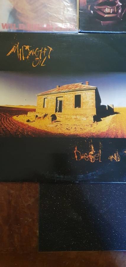 Vintage LPs Adam and The Ants, Diesel and Dust and Styx