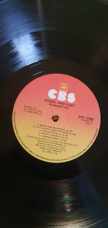 Vintage LPs Adam and The Ants, Diesel and Dust and Styx