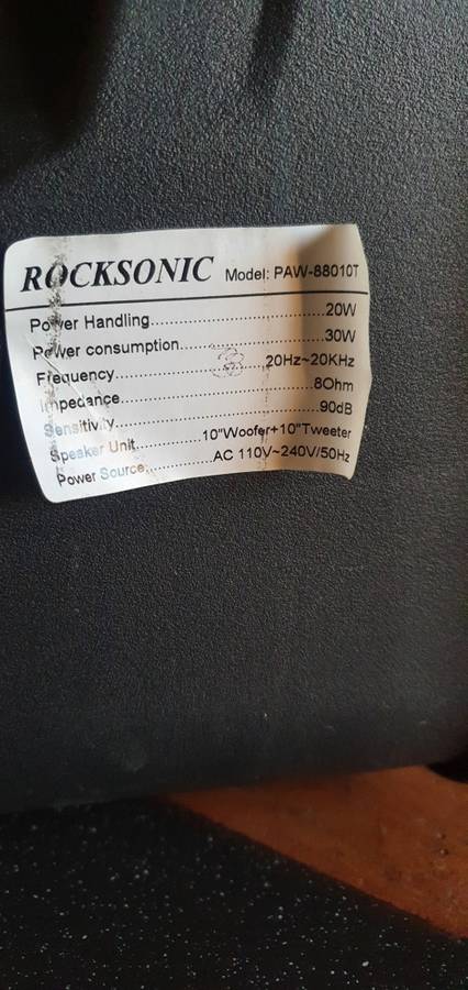Portable Rocksonic Music Station