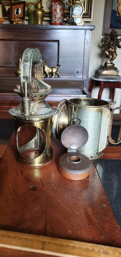 Antique Indian railway & Petromax Lamps
