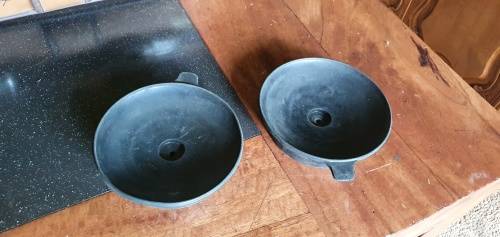 Vintage Bowling Balls in Suitcase
