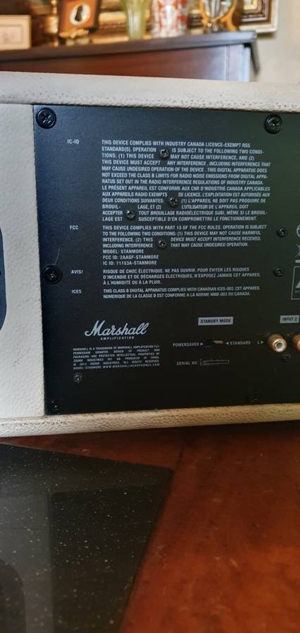 Marshall Stanmore Bluetooth Compatible