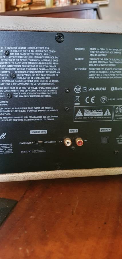 Marshall Stanmore Bluetooth Compatible