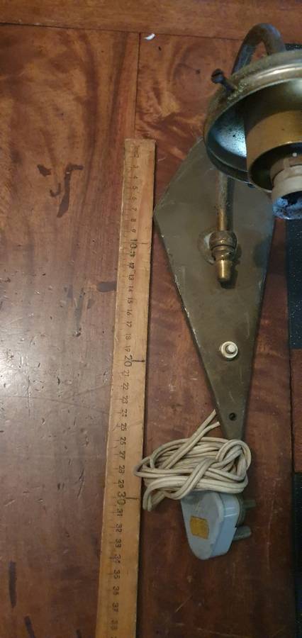 Vintage Brass Wall Mounted Light Fittings