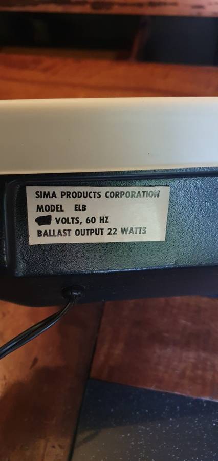 Vintage Sima Evenlite Lightbox. Model ELB