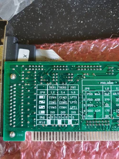 Add on Card PTI-227 W Super I/O Card Version 3