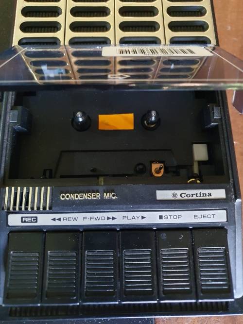 Vintage Cortina Cassette Recorder