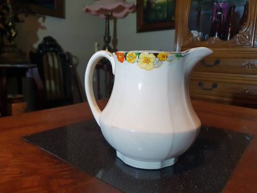 Rare Vintage Alfred Meakin Raymond Pattern  Milk Jug