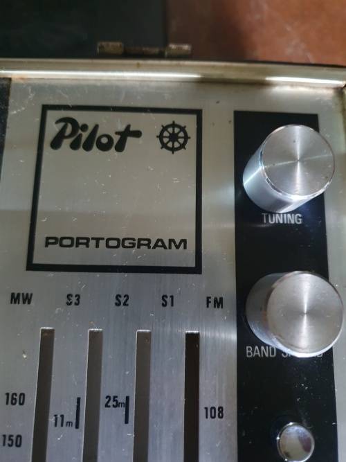 Vintage Pilot Porto-gram