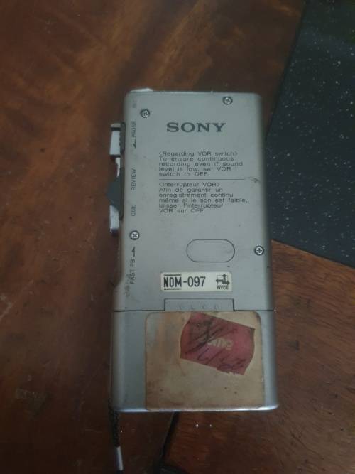 Vintage TEAC P15 Walkman + Sanyo Voice Recorder M630V
