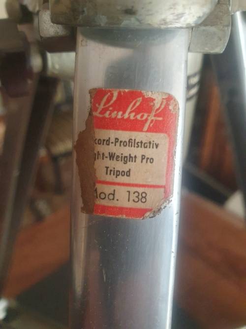 Vintage Linhoff Aluminum Extendable Tripod