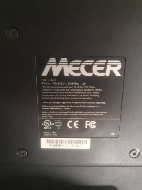 Mecer Monitor TJ677 17`