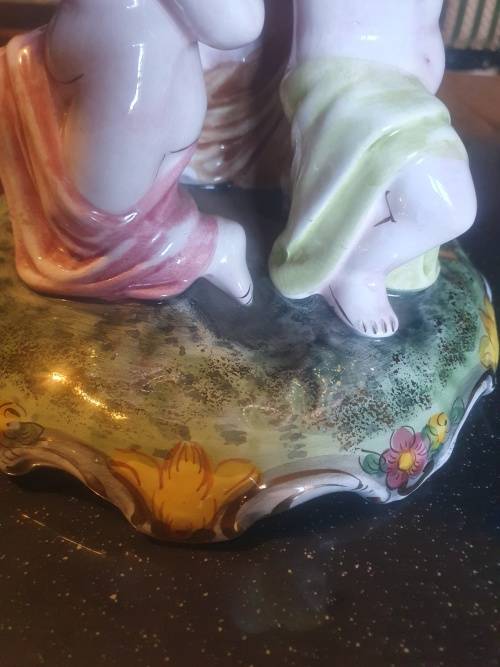 Stunning & Large ELPA Alcobaca Porcelain Compote