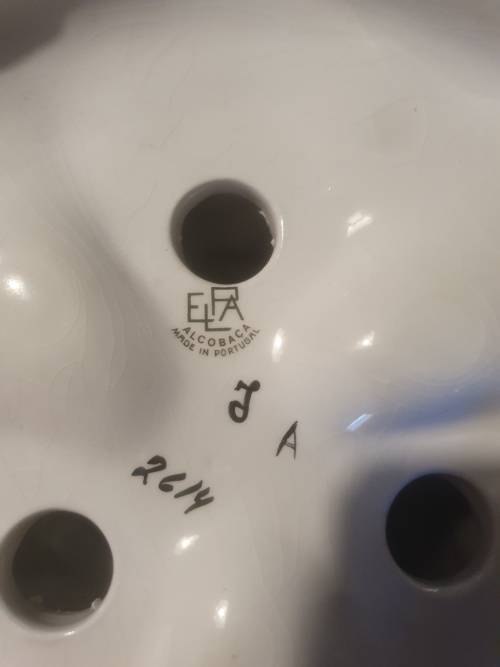 Stunning & Large ELPA Alcobaca Porcelain Compote