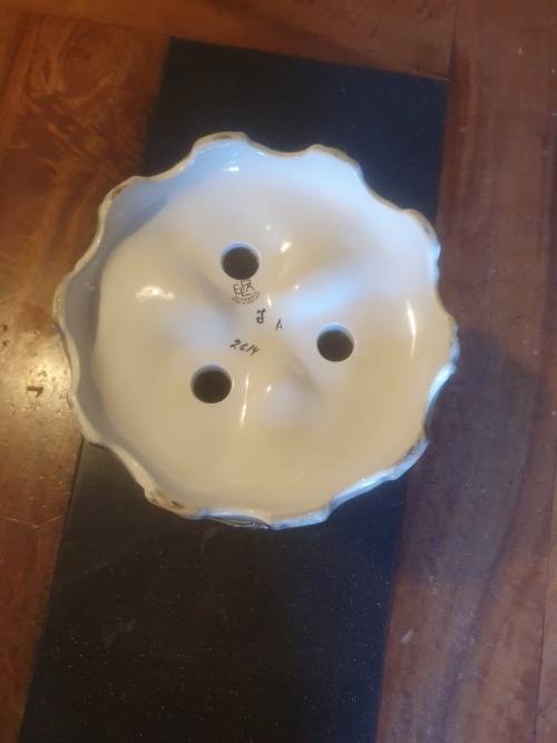 Stunning & Large ELPA Alcobaca Porcelain Compote