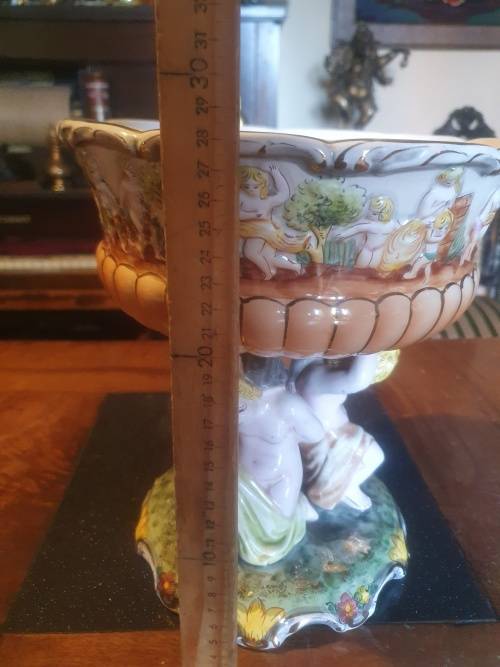 Stunning & Large ELPA Alcobaca Porcelain Compote