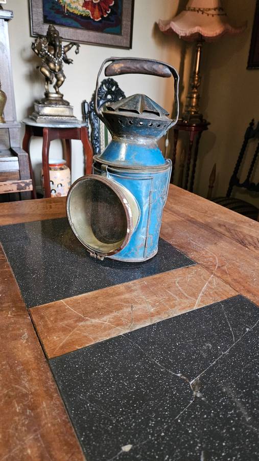 Bullpitt & Sons Antique Railway Lamp 1924