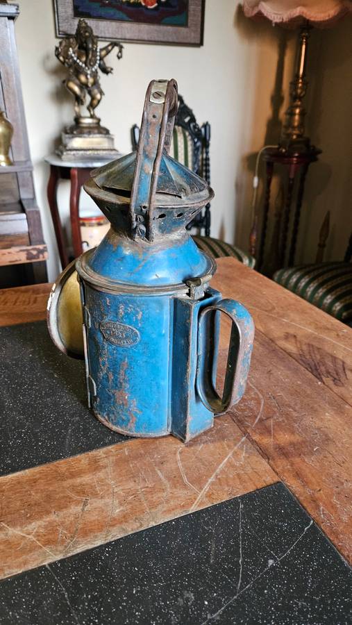 Bullpitt & Sons Antique Railway Lamp 1924