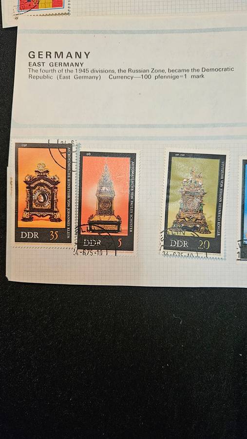 Mongolia. Nicaragua, Germany & Finland Stamps