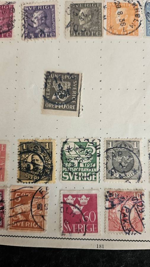 Collectable Stamps of Sweden