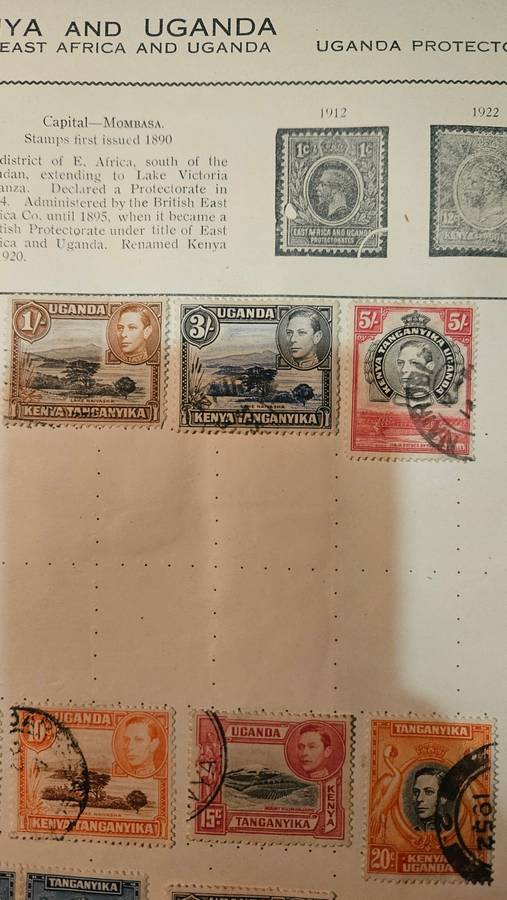 Yugoslavia, Kenya & Uganda Stamps