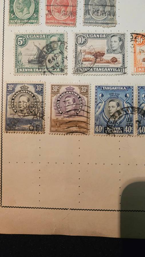 Yugoslavia, Kenya & Uganda Stamps