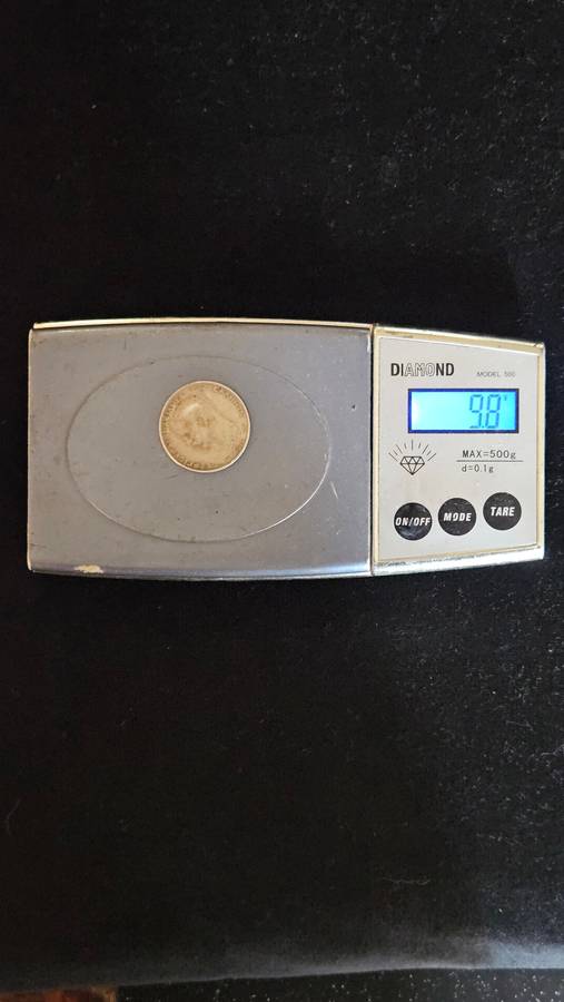 1911 2 Drachma 83.5% Silver Coin