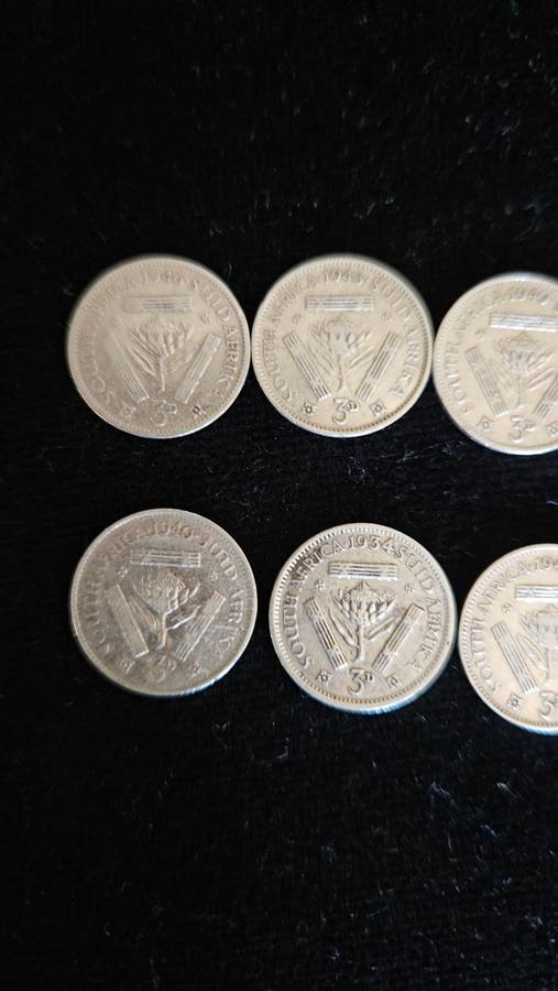 South African 3D Silver Coins