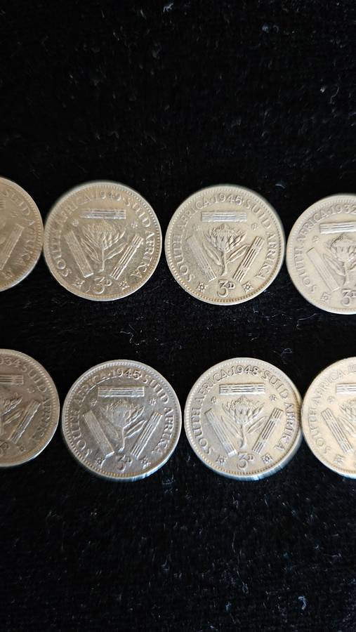 South African 3D Silver Coins