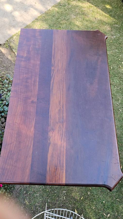 Vintage Imbuia Ball & Claw Tall Boy