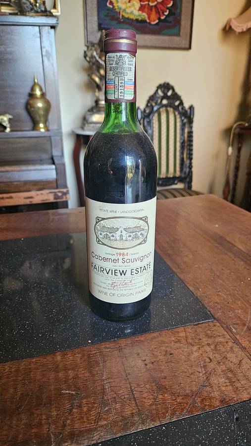 1984 Fairview Estate Cabernet Sauvignon