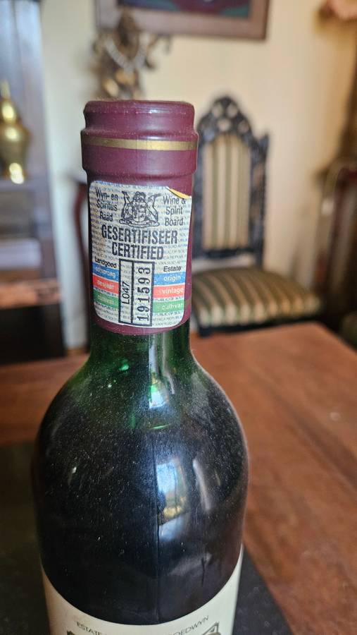 1984 Fairview Estate Cabernet Sauvignon
