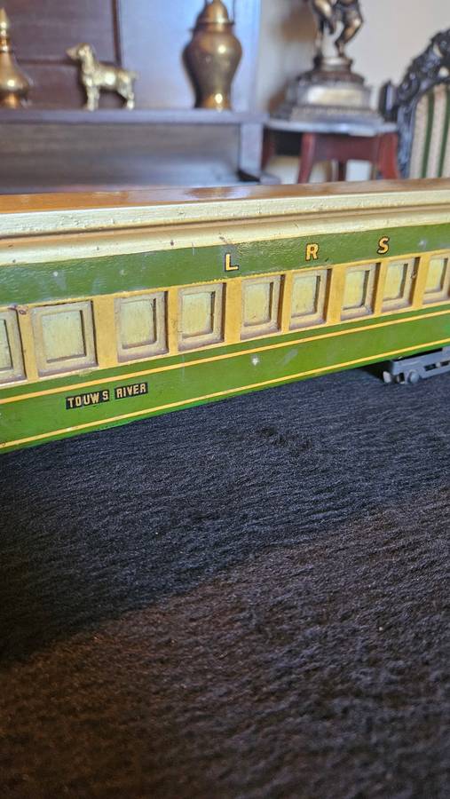 Vintage 1918 Touws River LRR Train Coach