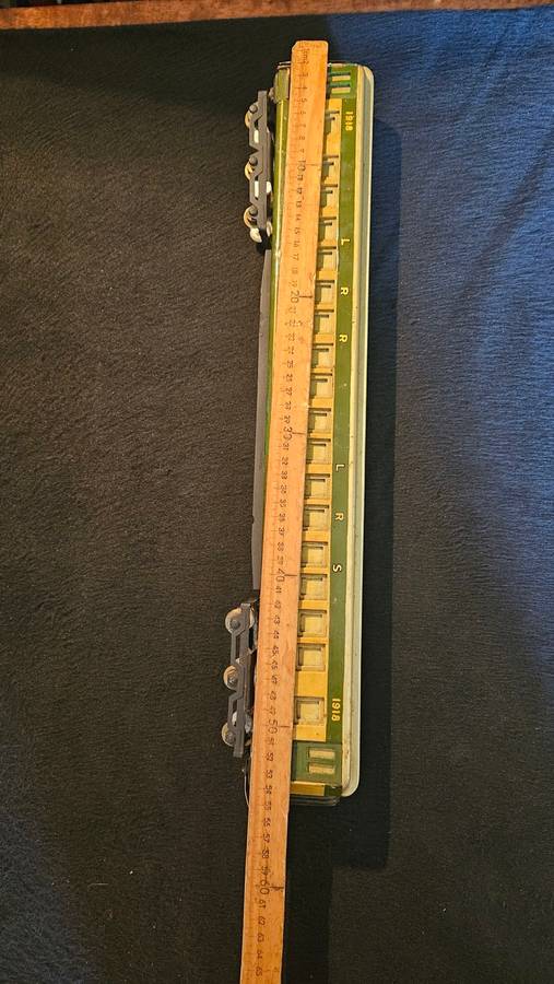 Vintage 1918 Touws River LRR Train Coach