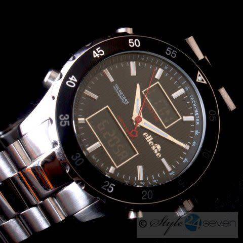 ELLESSE **Authentic Branded Men`s Analogue and Digital Stainless Steel Watch