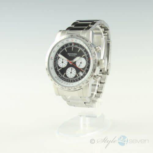 SEKONDA *AUTHENTIC BRANDED 100m CHRONOGRAPH TACHYMETER WATCH **ONLY ONE AVAILABLE